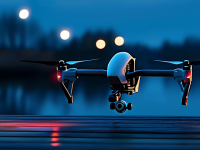 无人机夜景，用光方案，机夜景拍摄用光方案