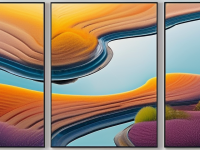 三联画的构图艺术与视觉冲击，联画构图的艺术与